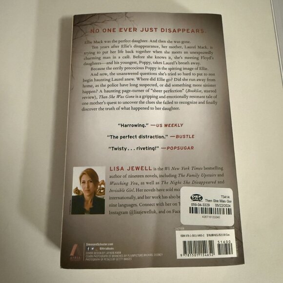 Then She Was Gone - Reprint by Lisa Jewell (Paperback) - Picture 2 of 8